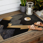 Metallic Night Outdoor Rug Gallery Image 2