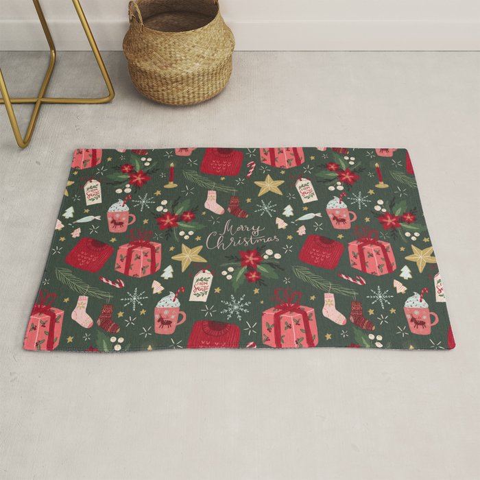 Merry Christmas Rug Gallery Image 1