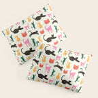 Colorful Cats Pattern Pillow Sham Gallery Image 3