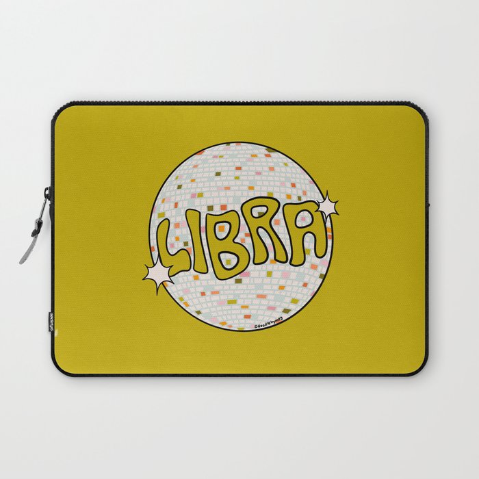 Libra Disco Ball Laptop Sleeve Gallery Image 1