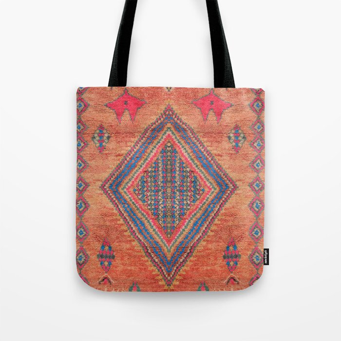 Vintage Moroccan Berber Crapet Tote Bag Gallery Image 1