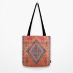 Vintage Moroccan Berber Crapet Tote Bag Gallery Image 2