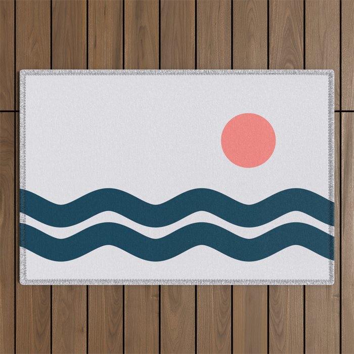 Nautical 06 No.2 Outdoor Rug Gallery Image 1