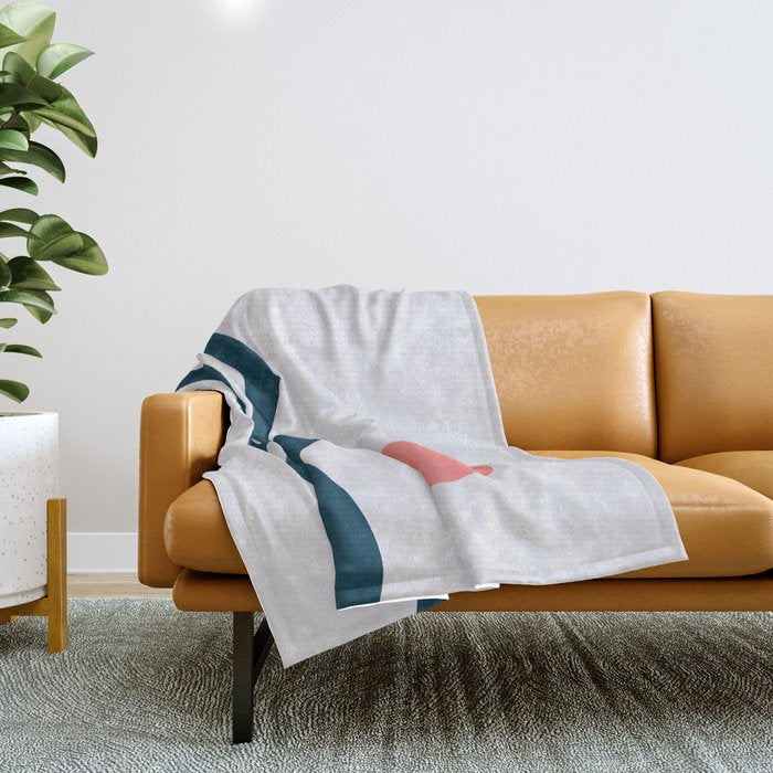Nautical 06 No.2 Throw Blanket Gallery Image 1