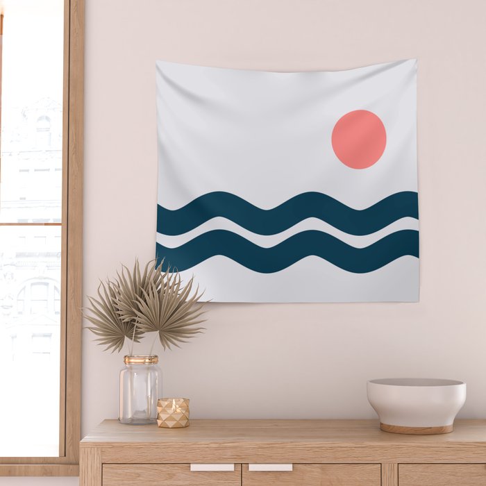 Nautical 06 No.2 Wall Tapestry Gallery Image 2
