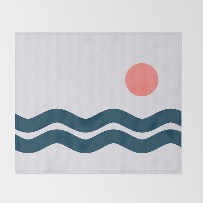 Nautical 06 No.2 Throw Blanket Gallery Image 2