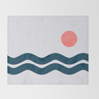 Nautical 06 No.2 Throw Blanket Gallery Image 2