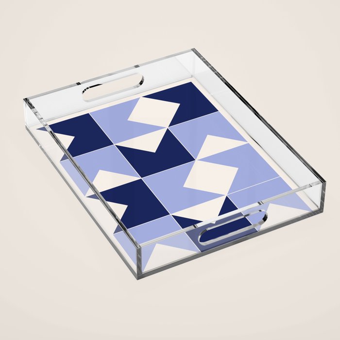 Abstract Shapes 90 Acrylic Tray Gallery Image 1