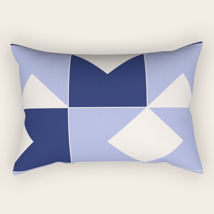 Abstract Shapes 90 Rectangular Pillow Gallery Image 1