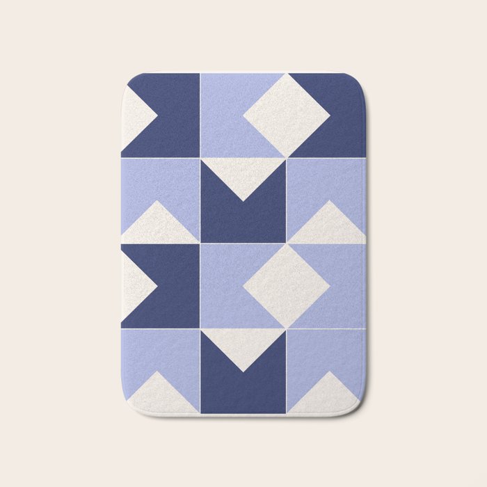 Abstract Shapes 90 Bath Mat Gallery Image 1