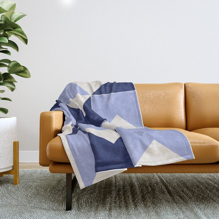 Abstract Shapes 90 Throw Blanket Gallery Image 1