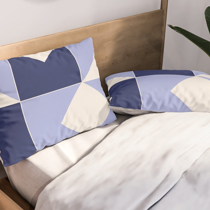 Abstract Shapes 90 Pillow Sham Gallery Image 2