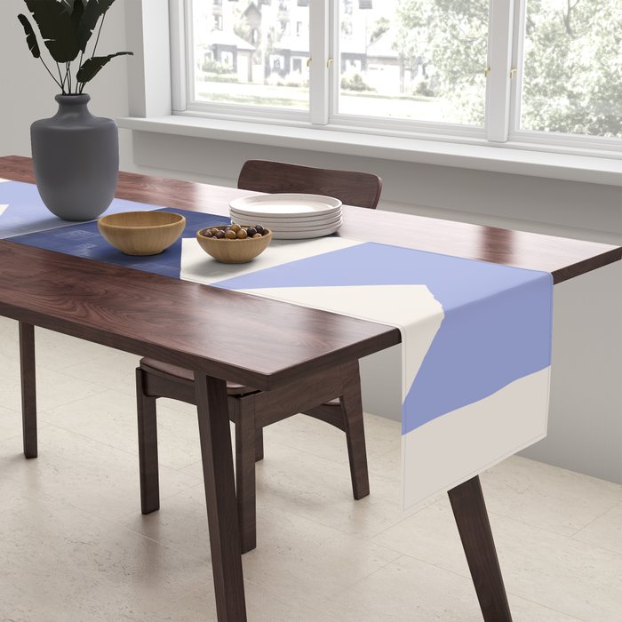 Abstract Shapes 90 Table Runner Gallery Image 2