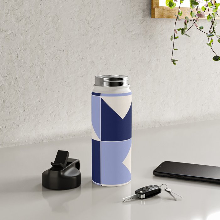 Abstract Shapes 90 Water Bottle Gallery Image 4