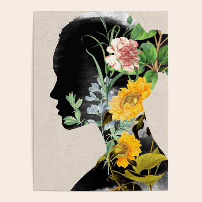 Floral Portrait 20 Poster Gallery Image 4