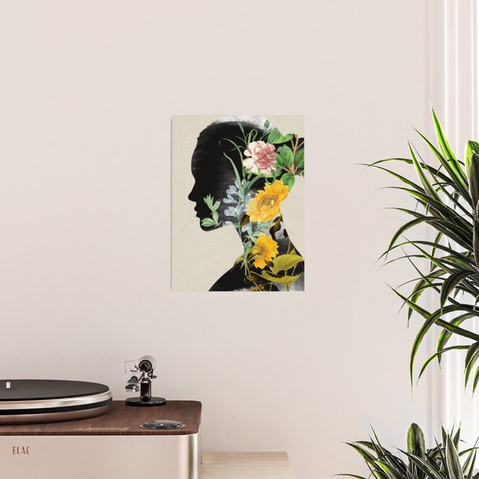 Floral Portrait 20 Poster Gallery Image 2