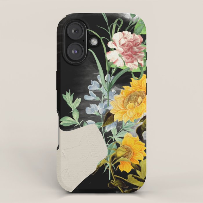 Floral Portrait 20 iPhone Case Gallery Image 1