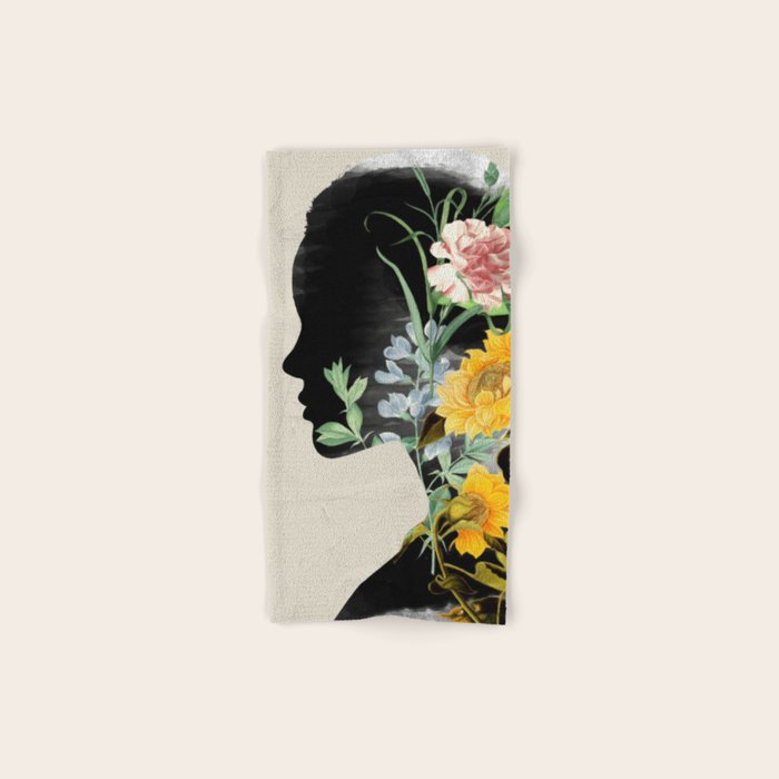 Floral Portrait 20 Bath Towel Gallery Image 1