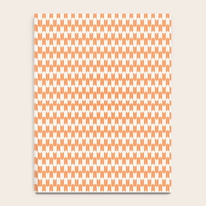 Retro Outdoor Party Orange Notebook Gallery Image 4