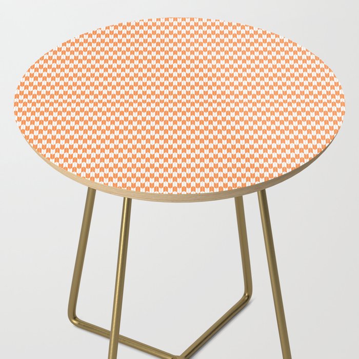Retro Outdoor Party Orange Side Table Gallery Image 2