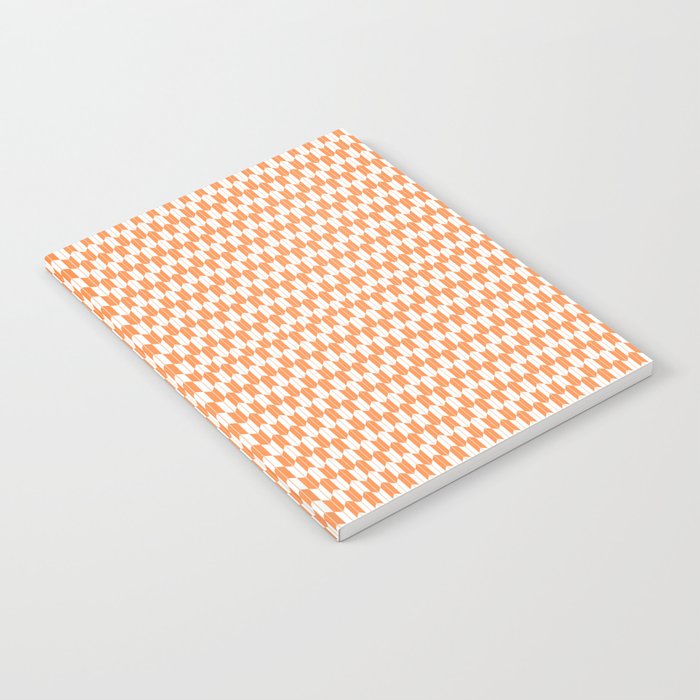 Retro Outdoor Party Orange Notebook