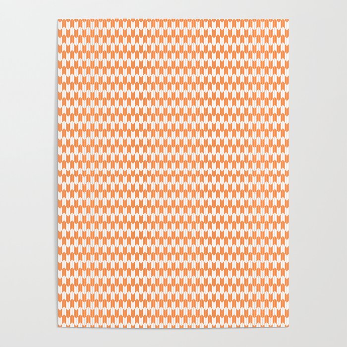 Retro Outdoor Party Orange Poster Gallery Image 1