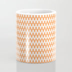 Retro Outdoor Party Orange Coffee Mug Gallery Image 4