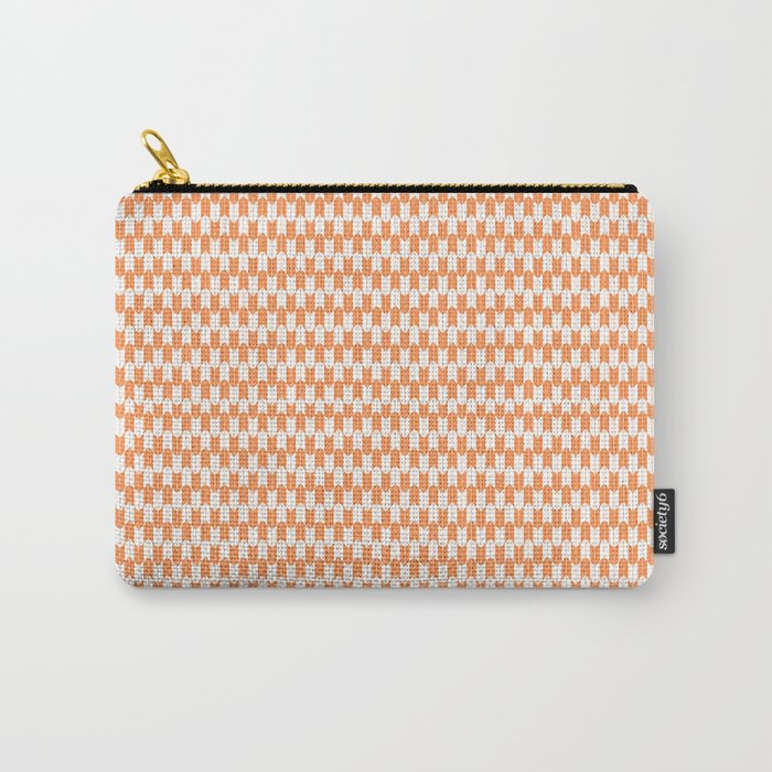 Retro Outdoor Party Orange Carry All Pouch Gallery Image 1