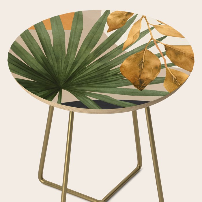 Abstract Tropical Art 21 Side Table Gallery Image 2