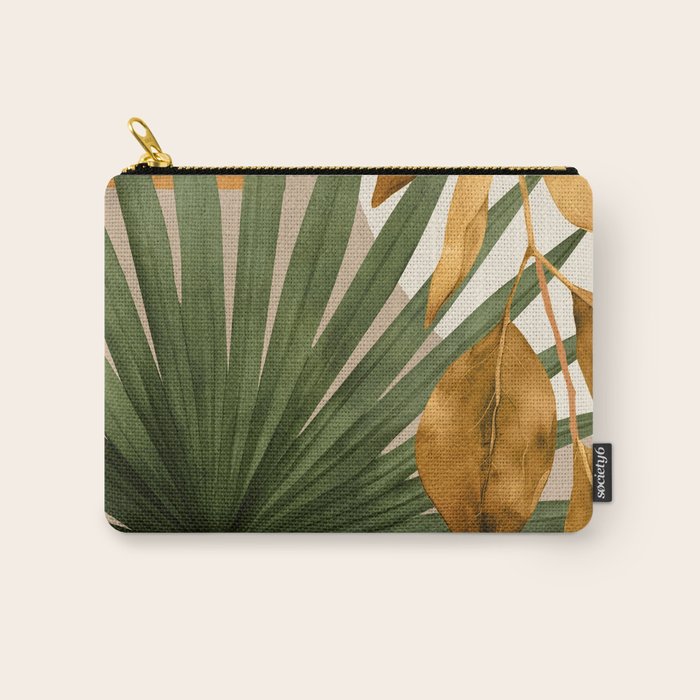 Abstract Tropical Art 21 Carry All Pouch Gallery Image 1