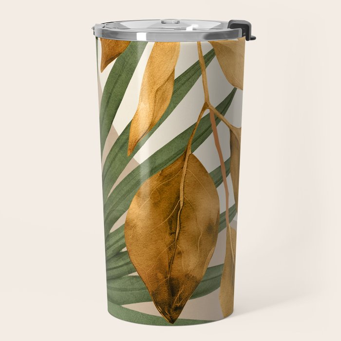 Abstract Tropical Art 21 Travel Mug Gallery Image 2