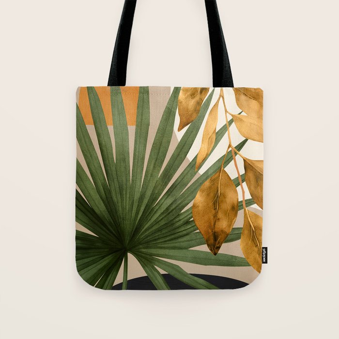 Abstract Tropical Art 21 Tote Bag Gallery Image 1