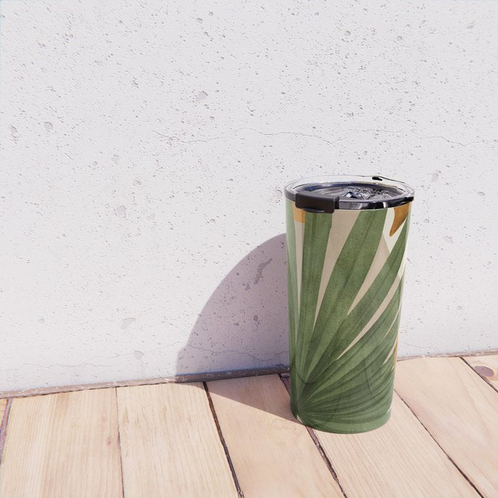 Abstract Tropical Art 21 Travel Mug Gallery Image 4