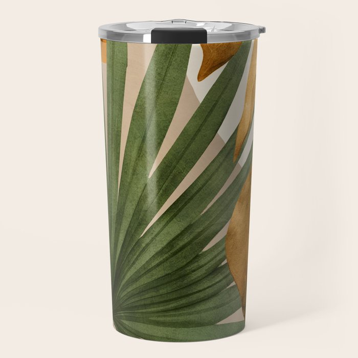 Abstract Tropical Art 21 Travel Mug Gallery Image 1