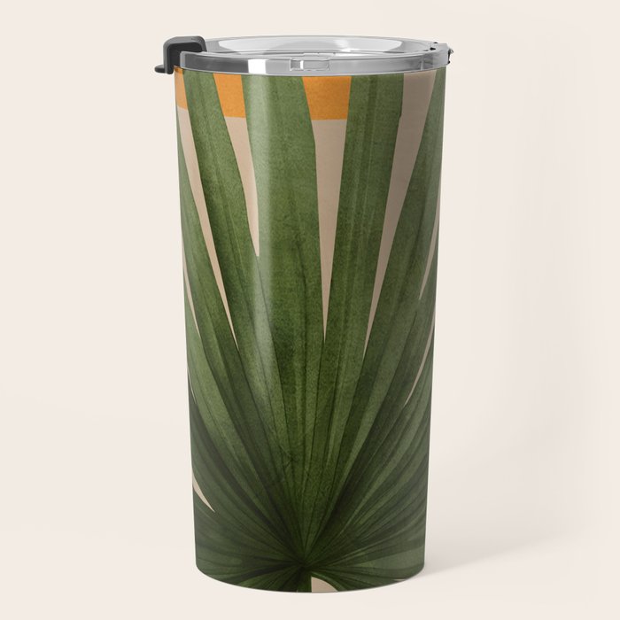 Abstract Tropical Art 21 Travel Mug Gallery Image 3