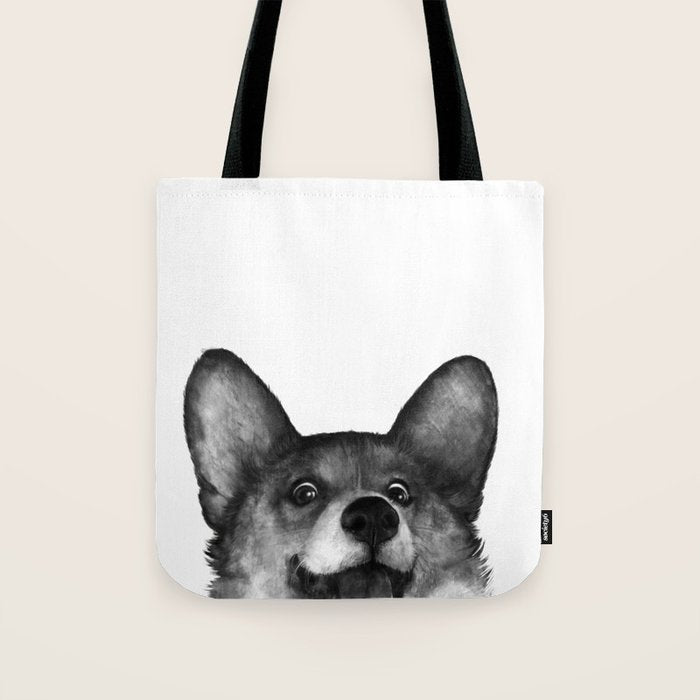 Corgi Tote Bag Gallery Image 1