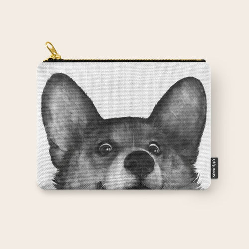 Corgi Carry All Pouch