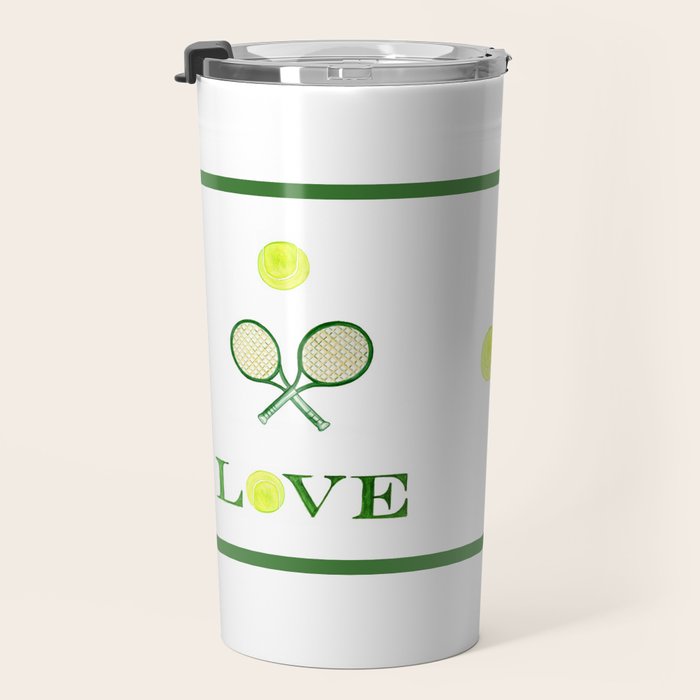 TENNIS LOVE Travel Mug Gallery Image 3