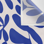 Blue foliage Wall Tapestry Gallery Image 3