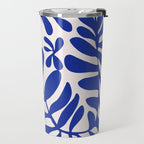Blue foliage Travel Mug Gallery Image 2