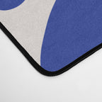 Blue foliage Desk Mat Gallery Image 4