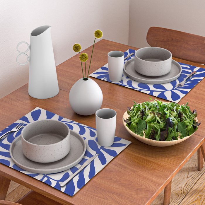 Blue foliage Placemat Gallery Image 2