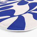 Blue foliage Bath Mat Gallery Image 3