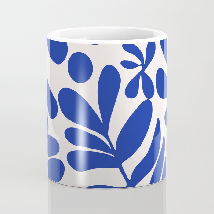 Blue foliage Coffee Mug Gallery Image 4