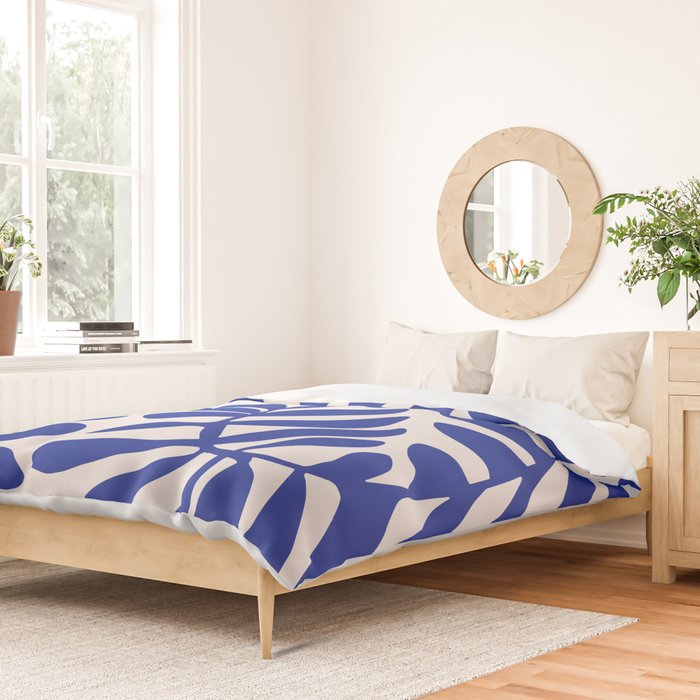 Blue foliage Duvet Cover Gallery Image 2