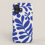Blue foliage iPhone Case Gallery Image 1