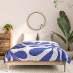 Blue foliage Comforter Gallery Image 3