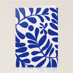 Blue foliage Stationery Card Gallery Image 2