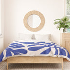 Blue foliage Duvet Cover Gallery Image 3