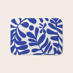 Blue foliage Bath Mat Gallery Image 1
